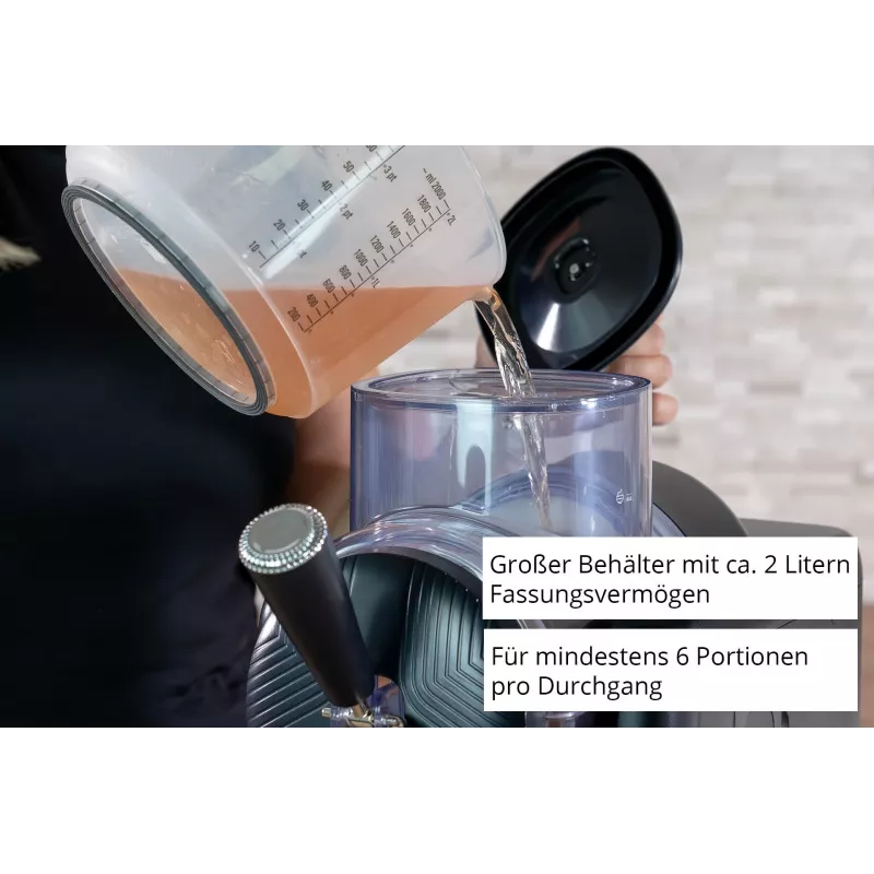 Unold 2in1 Slush un mīkstā saldējuma automāts Sofie 48956 1400 L 150 W Melns