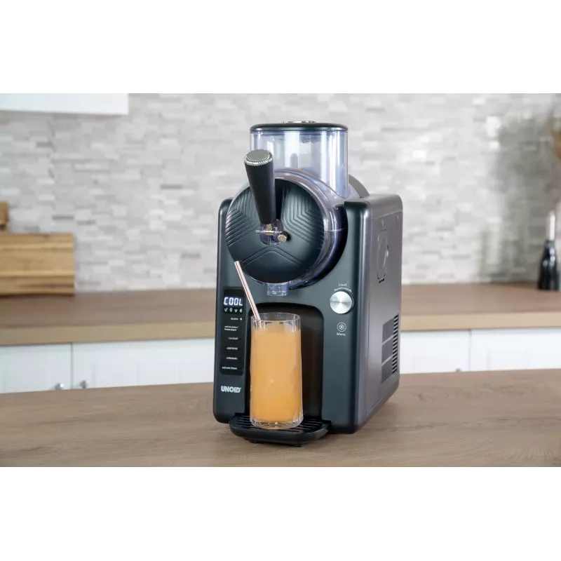 Unold 2in1 Slush un mīkstā saldējuma automāts Sofie 48956 1400 L 150 W Melns