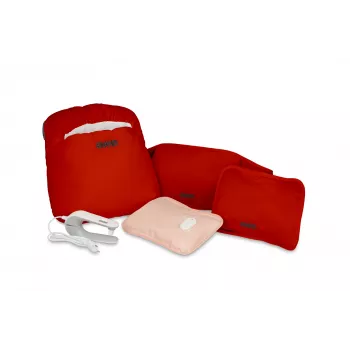 Unold Wärmi Premium Set - Elektrische Wärmflasche 86023 electric hot-water bottle 380 W Red