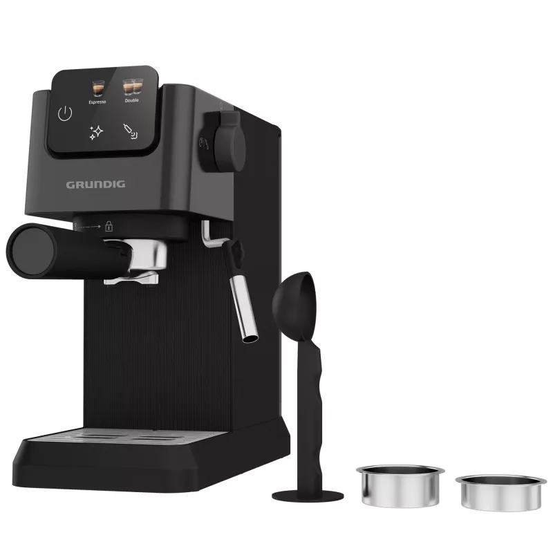 Grundig KSM 4330 Pusautomātiskais elektriskais kafijas automāts 1,1 L