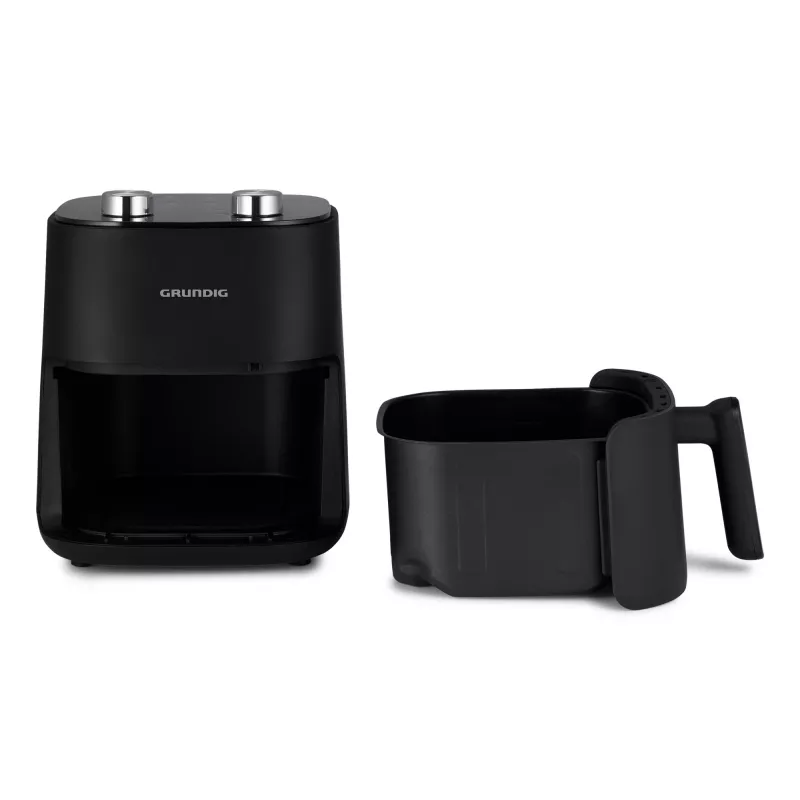 Grundig FRY 6321 L Single 4.7 L Brīvi stāvoša 1500 W Karstā gaisa friteris Melns