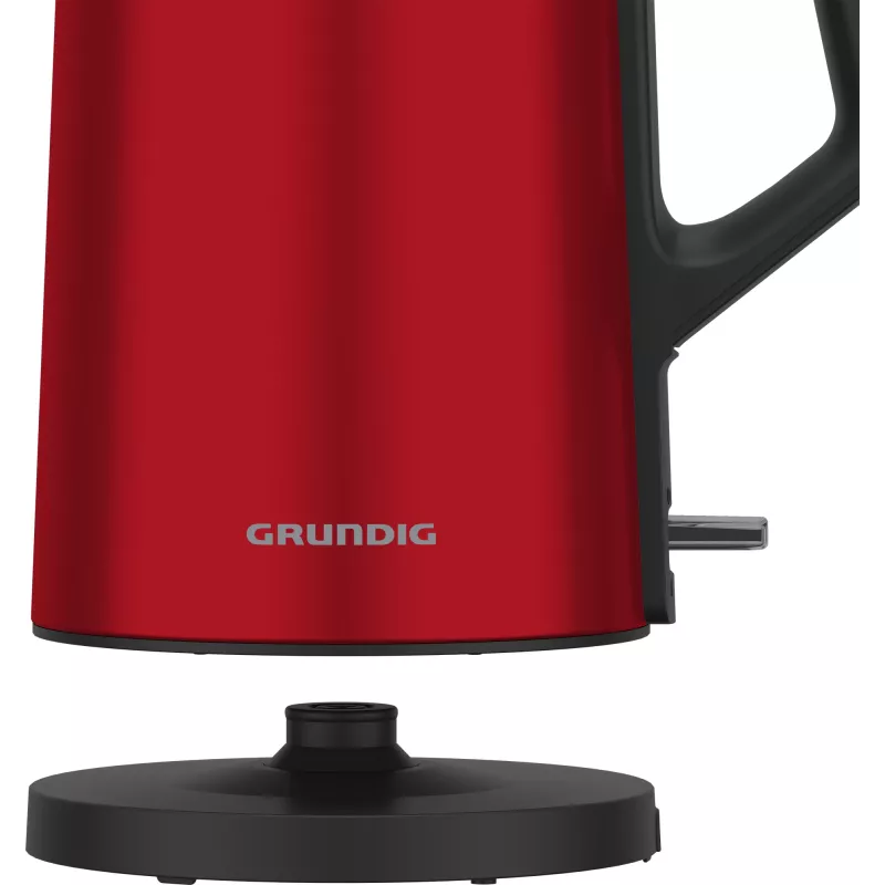 Grundig WK 8340 elektriskā tējkanna 1,7 L 2200 W sarkana