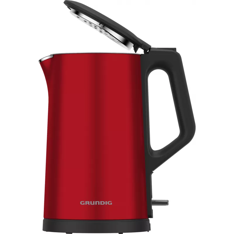 Grundig WK 8340 elektriskā tējkanna 1,7 L 2200 W sarkana