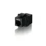 Equip Cat.6 neekranēts Keystone savienotājs, melns, zelts, 15 mm, 33 mm, 20 mm, 75 g