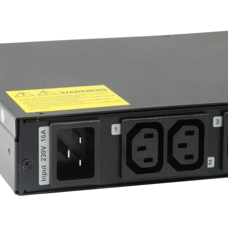LevelOne 12 ligzdu viedais strāvas sadales bloks, 200-240V maiņstrāva