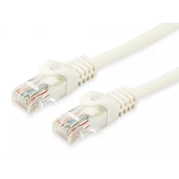 komutācijas kabelis Equip Cat.6A U/UTP RJ-45 15m balta
