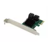 Conceptronic EMRICK 4 portu SATA PCIe adapteris ar SATA kabeli