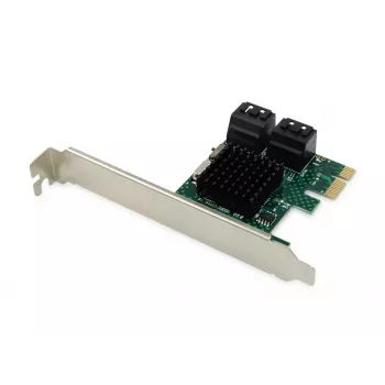 Conceptronic EMRICK 4 portu SATA PCIe adapteris ar SATA kabeli