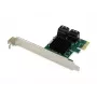 Conceptronic EMRICK 4 portu SATA PCIe adapteris ar SATA kabeli