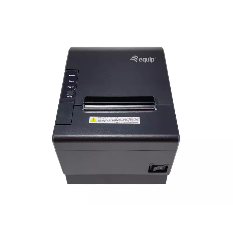 Equip 80mm termālais POS čeku printeris ar automātisko griezēju, USB/Bluetooth/WiFi/naudas atvilktnes savienojums