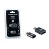 Conceptronic DONN04G USB-C uz USB A/MicroB OTG adapteris, 2 gab. iepakojumā, 10 Gbps (C-A), 480 Mbps (C-MicroUSB)