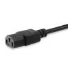 Equip augstas kvalitātes strāvas vads, C13 uz Schuko, 3,0 m, 3 m, IEC C13, CEE7/7, H05VV-F3G, 250 V, 10 A