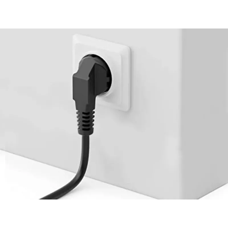 Equip augstas kvalitātes strāvas vads, C13 uz Schuko, 3,0 m, 3 m, IEC C13, CEE7/7, H05VV-F3G, 250 V, 10 A