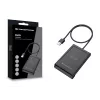 Conceptronic BIAN11B Divkāršās saskarnes viedkaršu lasītājs, USB 2.0, Tuva lauka komunikācija (NFC), 1 m, melns, 100 g