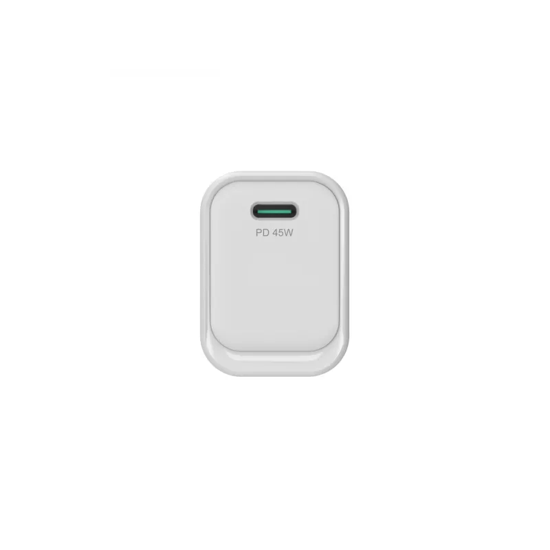 CONCEPTRONIC ALTHEA19W45 1 pieslēgvietas 45 W GaN USB-C PD lādētājs ar PPS, PD 3.0, 100–240 V, balts