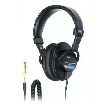 Sony MDR7506 austiņas/headset ar vadu galvas loka Tipa/Studijas Melns