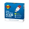 WLAN Stick AC 430 Edition MU-MIMO International, bezvadu, USB, WLAN, Wi-Fi 5 (802.11ac), 583 Mbit/s, caurspīdīgs