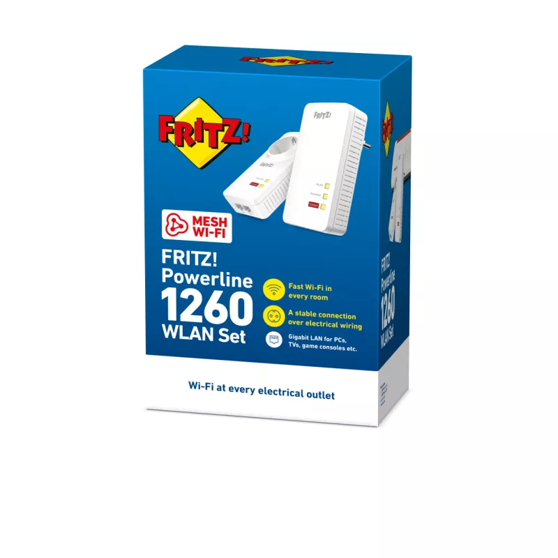 Powerline FRITZ 1260 WLAN Set International
