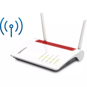 FRITZ!Box 6850 4G International bezvadu maršrutētājs Gigabit Ethernet divjoslu (2,4 GHz / 5 GHz) balts