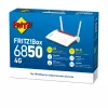 FRITZ!Box 6850 4G International bezvadu maršrutētājs Gigabit Ethernet divjoslu (2,4 GHz / 5 GHz) balts