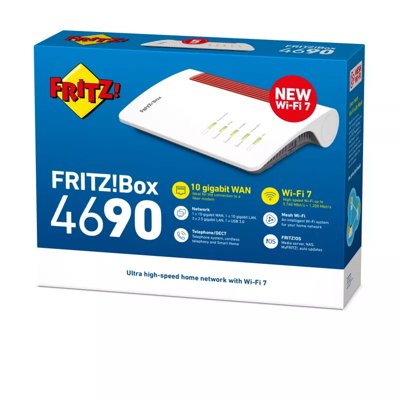 Bezvadu maršrutētājs FRITZ Box 4690 Edition International – FRITZ 4690 (modelis 20003098)