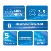 Mesh Set FRITZMESH SET 1600 2-PACK EDITION INTERNATIONAL Divjoslu (2,4 GHz / 5 GHz) Wi-Fi 6 (802.11ax) Sarkans, Balts Iekšējā