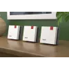 Bezvadu Mesh komplekts FRITZ 1700 3-gab., balts, iekšējās antenas