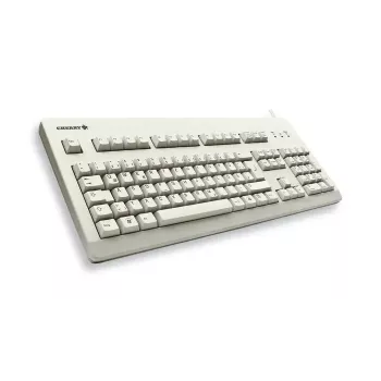 Mehāniskā pilna izmēra tastatūra CHERRY G80-3000 USB QWERTY UK angļu, pelēka, 105 taustiņi, 1,75 m kabelis