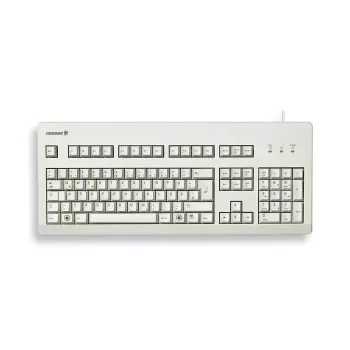 Mehāniskā pilna izmēra tastatūra CHERRY G80-3000 USB QWERTY UK angļu, pelēka, 105 taustiņi, 1,75 m kabelis