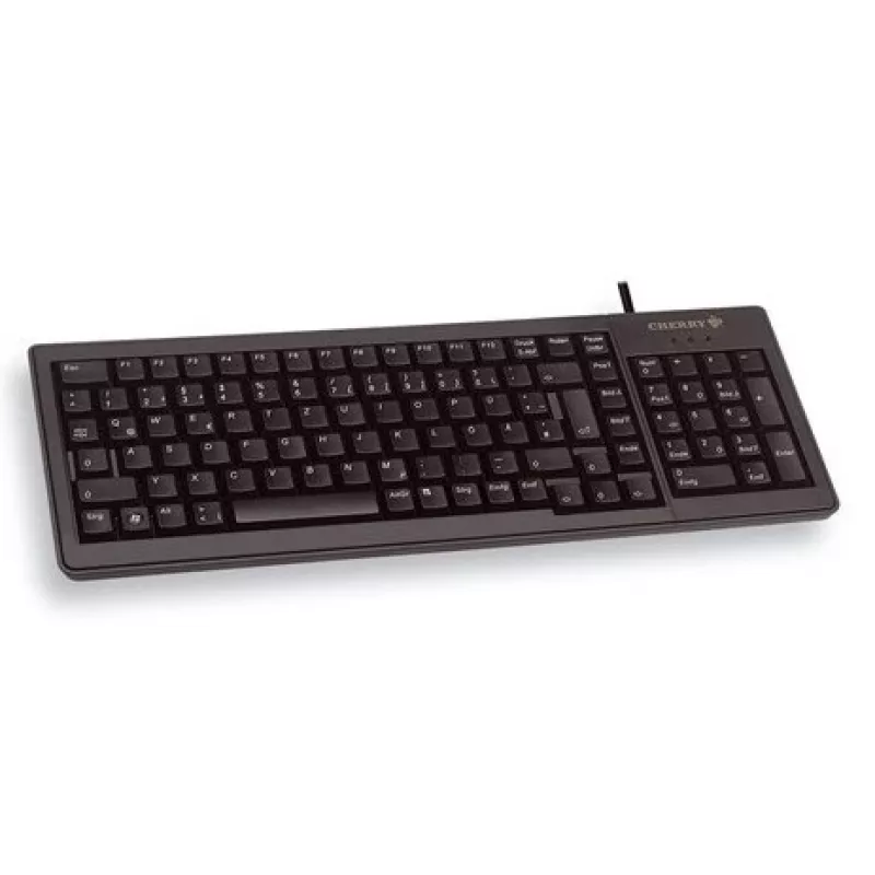CHERRY G84-5200LCMCH-2 tastatūra Mājas USB Šveices Melns