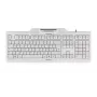 CHERRY KC 1000 SC klaviatūra Universāla USB AZERTY Beļģu Balta