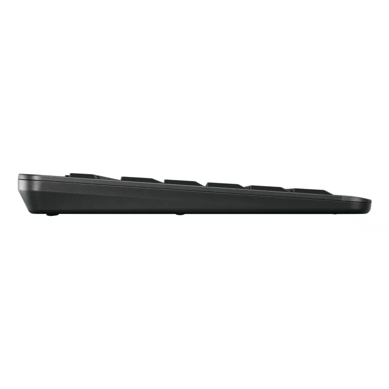 CHERRY Stream galddatora premium tastatūra ar peli, mājai/birojam, USB + RF bezvadu + Bluetooth, QWERTY, angļu, melna