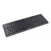CHERRY Stream galddatora premium tastatūra ar peli, mājai/birojam, USB + RF bezvadu + Bluetooth, QWERTY, angļu, melna