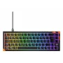 Mehāniska spēļu tastatūra Cherry K5 Pro TMR Compact — 65% izkārtojums, QWERTZ, RGB fona apgaismojums, USB vadu savienojums, 2 m kabelis, melna/oranža