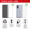 Displex ekrāna aizsargs + vāciņš Samsung Galaxy S23 Ultra, Eco montāžas rāmis, pilns pārklājums