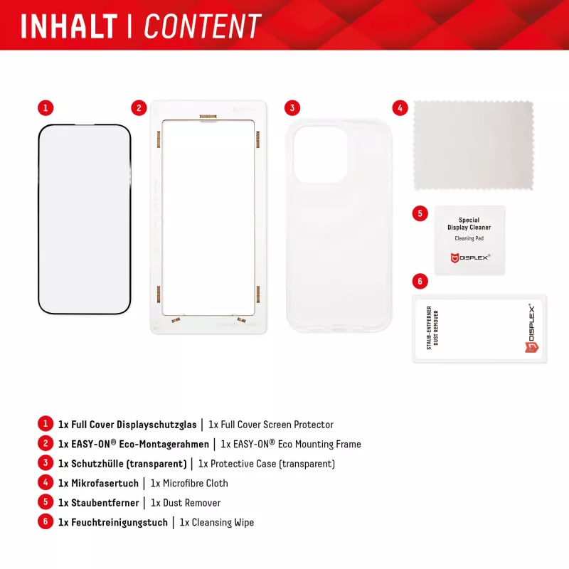 Displex ekrāna aizsargs + vāciņš Samsung Galaxy S23 Ultra, Eco montāžas rāmis, pilns pārklājums