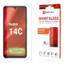 Displex Smart Glass (9H) priekš Xiaomi Redmi 14C, montāžas uzlīme, nesalaužams