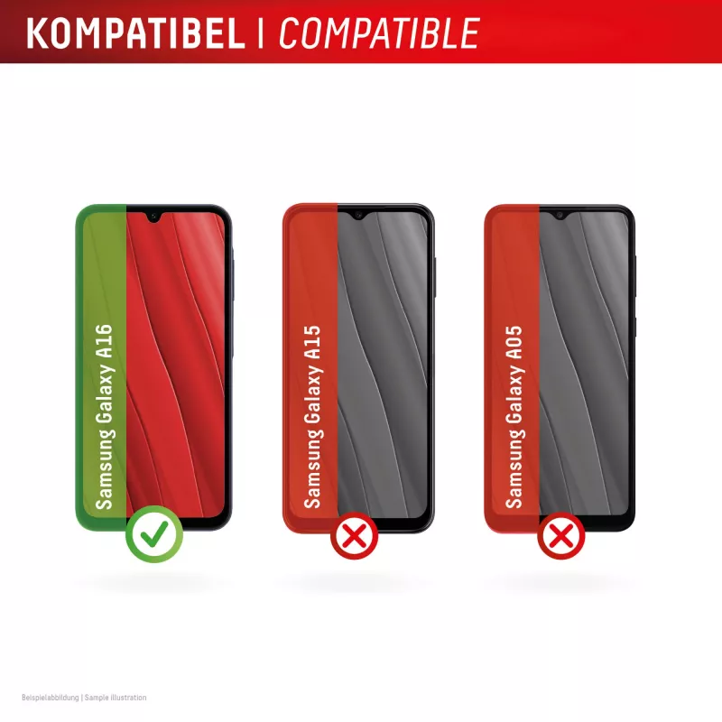 Displex ekrāna aizsargs (10H) Samsung Galaxy A16, Eco montāžas rāmis, izturīgs pret skrāpējumiem