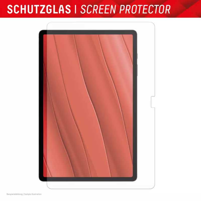 Displex planšetdatora stikls (9H) Samsung Galaxy Tab S10+, Eco montāžas rāmis, neplīstošs