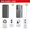 Displex Screen Protector + Case for Google Pixel 10 Pro, Eco montāžas rāmis, izturīgs pret skrāpējumiem