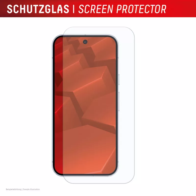 Displex Screen Protector + Case for Google Pixel 10 Pro, Eco montāžas rāmis, izturīgs pret skrāpējumiem