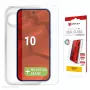 Rūdīta stikla ekrāna aizsargs ar maciņu Google Pixel 10 no e.v.i. (DISPLEX Real Glass + Case)