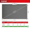 Privātuma filtrs e.v.i. Displex PRIVACY SAFE magnētisks 2 virzienu 16 collu (16:10) klēpjdatoram / piezīmjdatoram, bez rāmja, spīdīgs/matēts, 3H