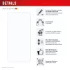 Rūdītā aizsargstikla ekrāna aizsargs e.v.i. priekš Xiaomi Redmi Note 15 Pro (9H), montāžas uzlīme, caurspīdīgs, 1 gab.