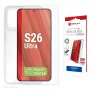 Displex ekrāna aizsargs + vāciņš Samsung S26 Ultra, izturīgs pret skrāpējumiem