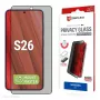 Displex Privātuma ekrāna aizsargstikls (10H) Samsung S26, privātuma filtrs