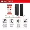 Displex Privātuma Ekrāna Aizsargs (10H) Samsung S26+, Privātuma Filtrs