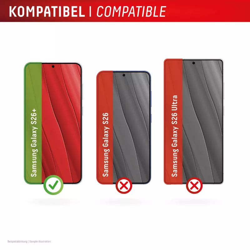 Displex Privātuma Ekrāna Aizsargs (10H) Samsung S26+, Privātuma Filtrs
