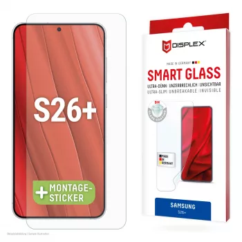 Rūdīta Smart Glass ekrāna aizsargplēve e.v.i. Samsung Galaxy S26+ (9H), caurspīdīga, sausā uzstādīšana, 1 gab.