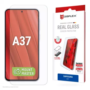 Displex ekrāna aizsargstikls (10H) Samsung A37, izturīgs pret skrāpējumiem